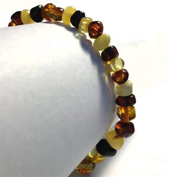 Femme - Bracelet Ambre  Multicolores