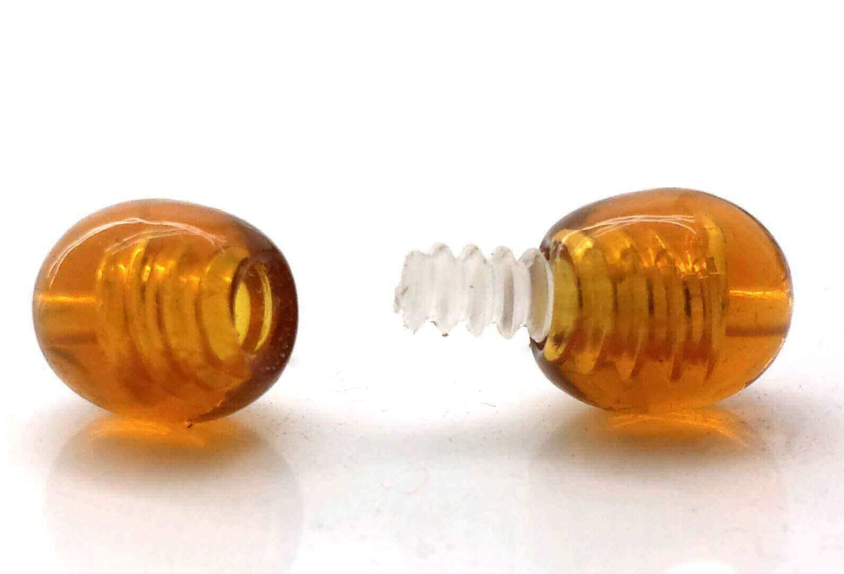 Bracelet bébé en Ambre et Agate Fuchsia