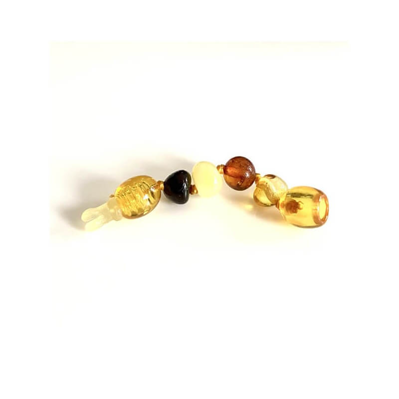 Extenseur Rallonge  de  collier Ambre 4cm